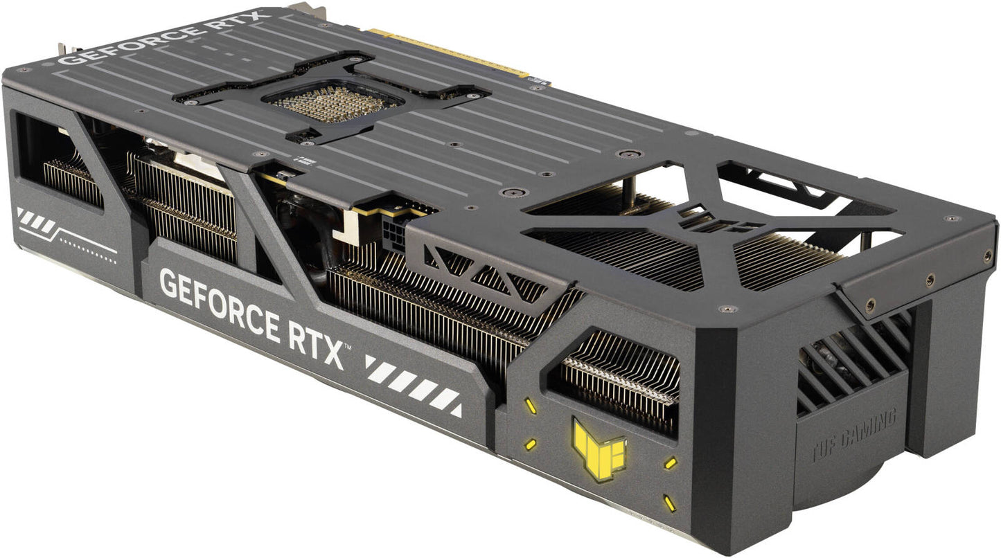 ASUS TUF Gaming GeForce RTX 5090 OC Edition Graphics Card, 32GB GDDR7 512-Bit Memory, 2550 MHz Boost Clock, 21760 CUDA Cores, PCI Express 5.0 | 90YV0LY0-M0NA00