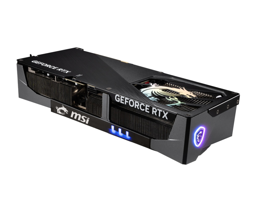 MSI GeForce RTX 5090 Gaming Trio OC Graphics Card, 32GB GDDR7 512-Bit Memory, 2482 MHz Boost Clock, 28 Gbps Memory Speed, 21760 CUDA Cores, PCI Express Gen 5 | 912-V530-024
