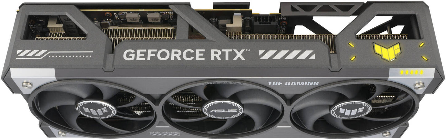 ASUS TUF Gaming GeForce RTX 5090 OC Edition Graphics Card, 32GB GDDR7 512-Bit Memory, 2550 MHz Boost Clock, 21760 CUDA Cores, PCI Express 5.0 | 90YV0LY0-M0NA00