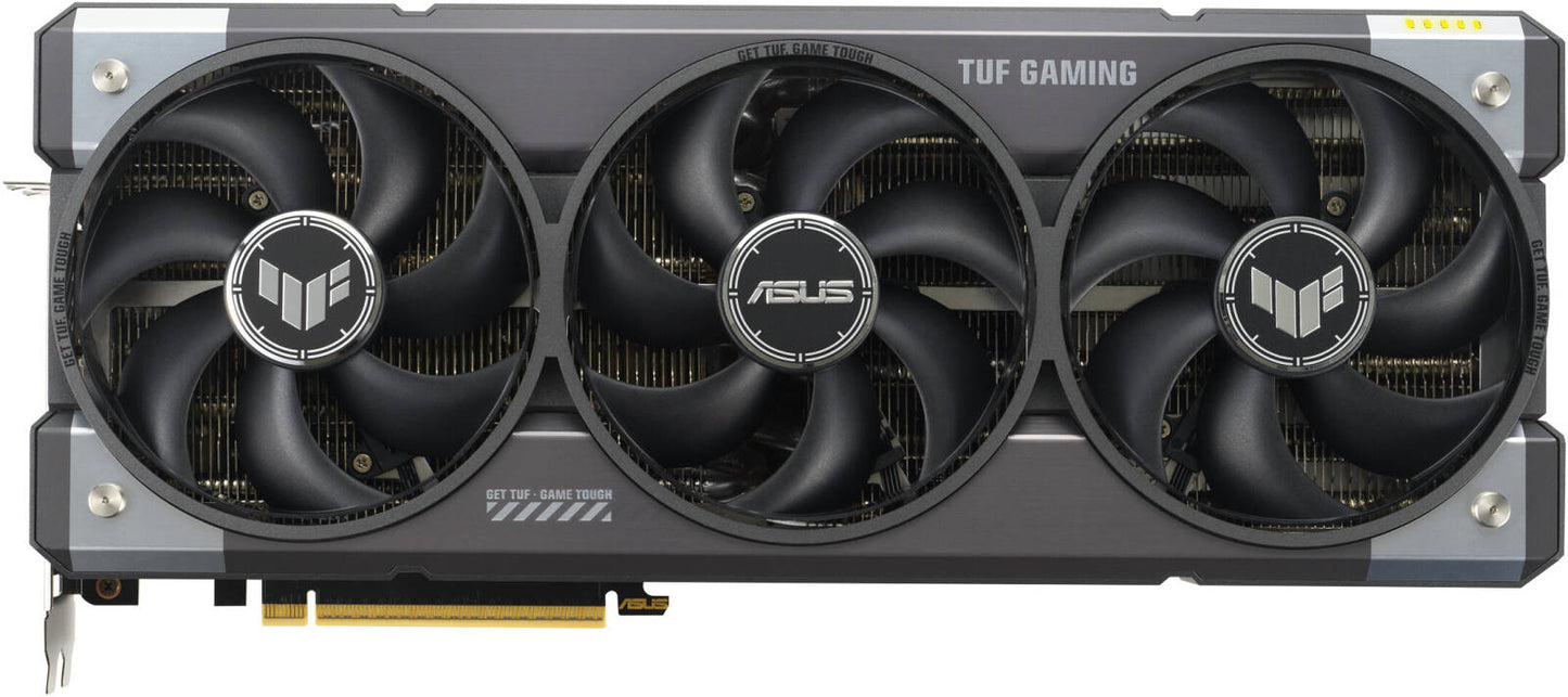 ASUS TUF Gaming GeForce RTX 5090 OC Edition Graphics Card, 32GB GDDR7 512-Bit Memory, 2550 MHz Boost Clock, 21760 CUDA Cores, PCI Express 5.0 | 90YV0LY0-M0NA00
