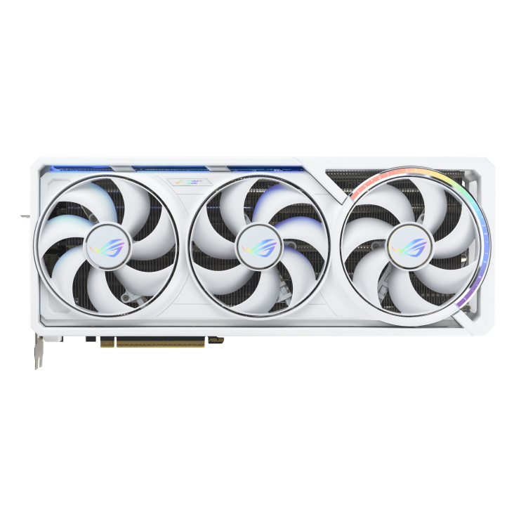 ASUS ROG Astral GeForce RTX 5090 32GB GDDR7 WHITE OC Edition Graphics Card, 32GB GDDR7 512-Bit Memory, 2580MHz Boost Clock, 28 Gbps Memory Speed, 21760 CUDA Cores, White | 90YV0LWA-M0NA00