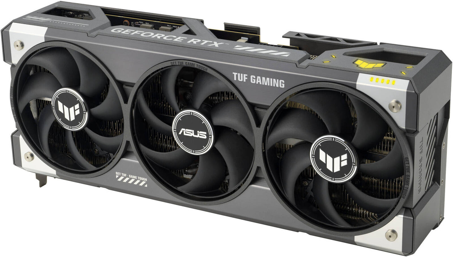 ASUS TUF Gaming GeForce RTX 5090 OC Edition Graphics Card, 32GB GDDR7 512-Bit Memory, 2550 MHz Boost Clock, 21760 CUDA Cores, PCI Express 5.0 | 90YV0LY0-M0NA00