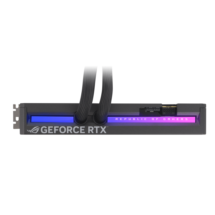 ASUS ROG Astral LC GeForce RTX 5090 OC Edition Graphics Card, 32GB GDDR7 512-Bit Memory, 2580 MHz Boost Clock, 21760 CUDA Cores, 28 Gbps Memory Speed, PCI Express 5.0 | 90YV0LW2-M0NA00
