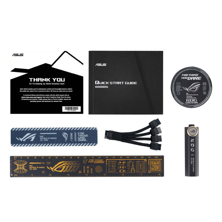 ASUS ROG Astral LC GeForce RTX 5090 OC Edition Graphics Card, 32GB GDDR7 512-Bit Memory, 2580 MHz Boost Clock, 21760 CUDA Cores, 28 Gbps Memory Speed, PCI Express 5.0 | 90YV0LW2-M0NA00