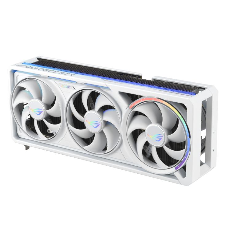 ASUS ROG Astral GeForce RTX 5090 32GB GDDR7 WHITE OC Edition Graphics Card, 32GB GDDR7 512-Bit Memory, 2580MHz Boost Clock, 28 Gbps Memory Speed, 21760 CUDA Cores, White | 90YV0LWA-M0NA00
